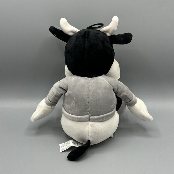Fiesta Gordy Cow Plush Hanger 12" Black White - Picture 3 of 8